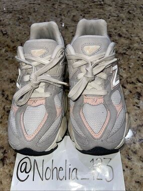 New Balance 9060 Beige & Blush Women's Sneakers